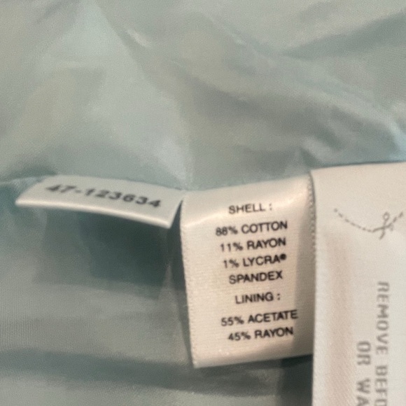 Ann Taylor NEW Gray Cotton Blazer Jacket Size 10 Petite NWT Vintage Business - Picture 5 of 7